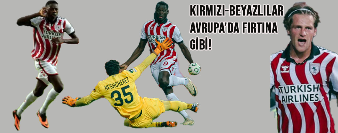 UEFA Konferans Ligi: Samsunspor 3 - Dinamo Kiev 0