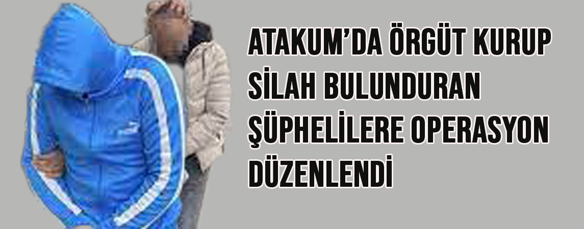 Samsun’da suç örgütü operasyonu: 3 gözaltı