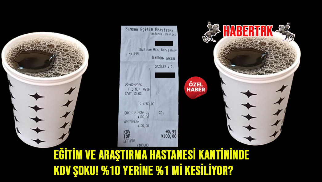 Eğitim ve Araştırma Hastanesi Kantininde KDV Şoku! %10 Yerine %1 Mi Kesiliyor?