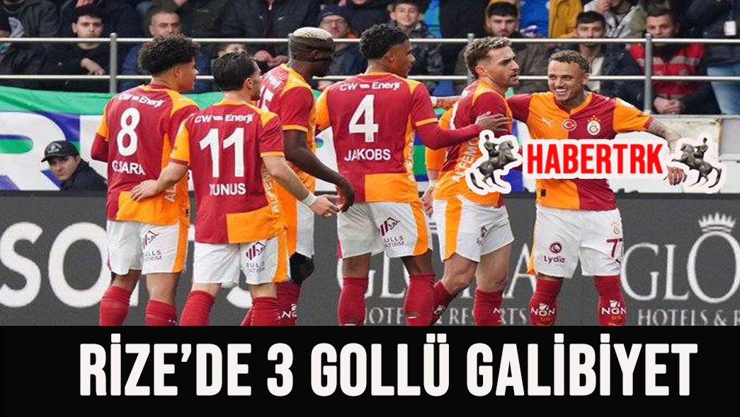 Rize’de 3 Gollü Galibiyet