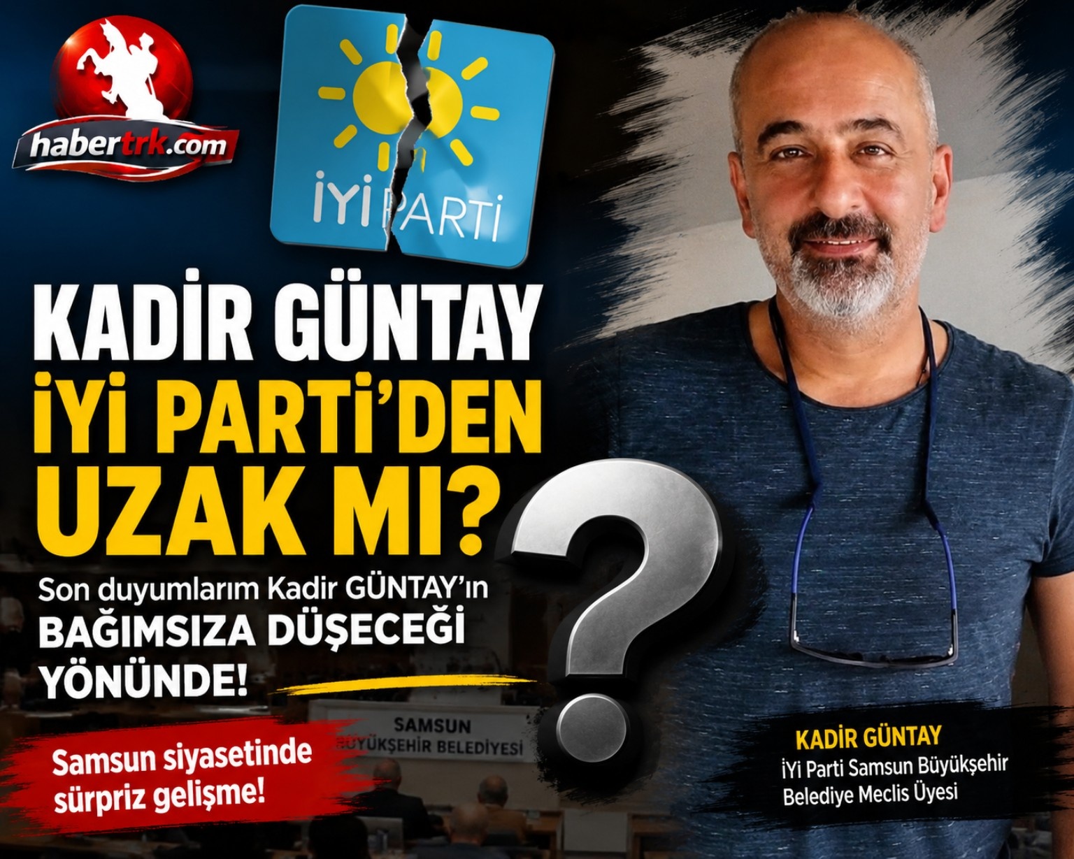 Kadir Güntay İYİ Parti’den Uzaklaşıyor mu? Kulislerde “Bağımsız Kalacak” İddiası