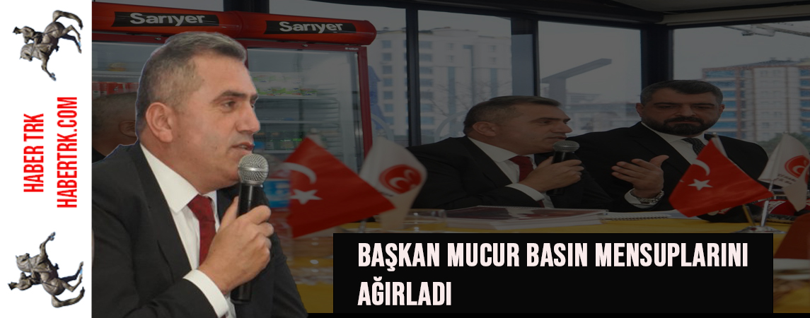  Başkan Mucur Basın Mensuplarını Ağırladı