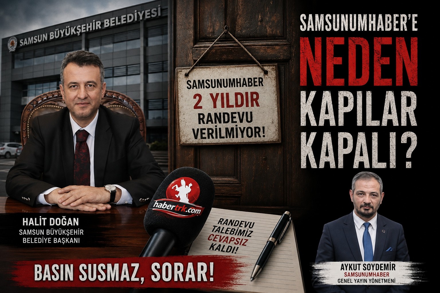 İki Yıldır Verilmeyen Randevu: Sayın Başkan, Samsunumhaber Neden Yok Sayılıyor?