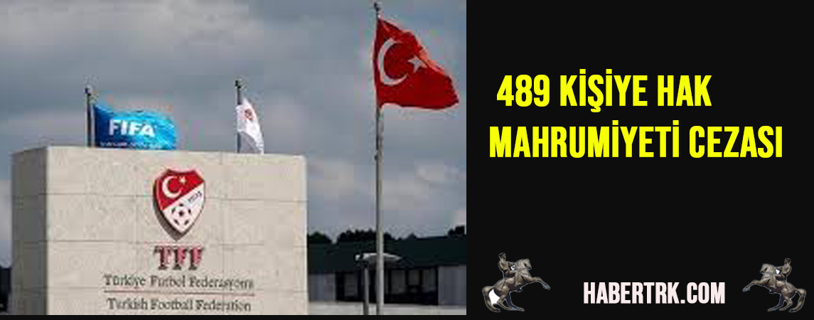 Bahis Soruşturmasında 489 Kişiye Hak Mahrumiyeti Cezası