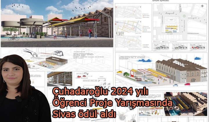 Çuhadaroğlu 2024 yılı Öğrenci Proje Yarışmasında Sivas ödül aldı