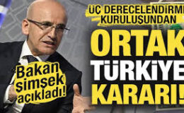 Mehmet Şimşek: Notu İki Kademe Artırılan Tek Ülkeyiz