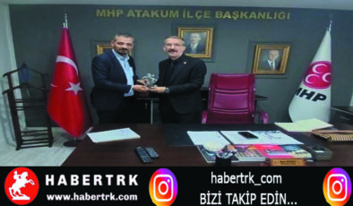 Habertrk.com ve Samsunumhaber.com Genel Yayın Yönetmeni Aykut Soydemir’den MHP Atakum İlçe Başkanı Ahmet Hatinoğlu’na Hayırlı Olsun Ziyareti