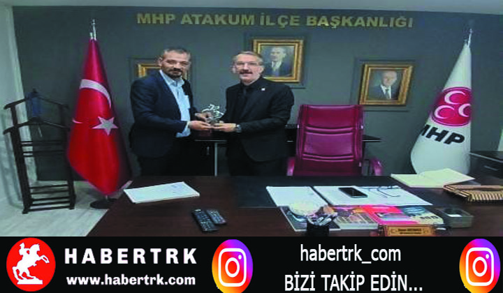 Habertrk.com ve Samsunumhaber.com Genel Yayın Yönetmeni Aykut Soydemir’den MHP Atakum İlçe Başkanı Ahmet Hatinoğlu’na Hayırlı Olsun Ziyareti